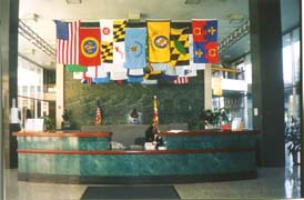 [photo, Lobby, 301 West Preston St., Baltimore, Maryland]