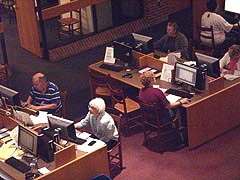 [photo, Search Room, State Archives, Annapolis, Maryland]