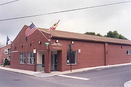 [photo, City Council Chambers, Community Center, 27 South Water St., Frostburg, Maryland]