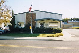 [photo, Former Town Hall, 104 East Sunset Ave., Greensboro, Maryland]