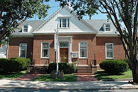 [City Hall, 101 Clarke Ave., Pocomoke City, Maryland]