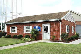 [photo, Town Hall, 7360 Main St., Willards, Maryland]